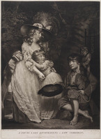 KG 15566
<br/>
A young lady encouraging the low comedian
<br/>
<em>Ward, William (1766-1826)</em>